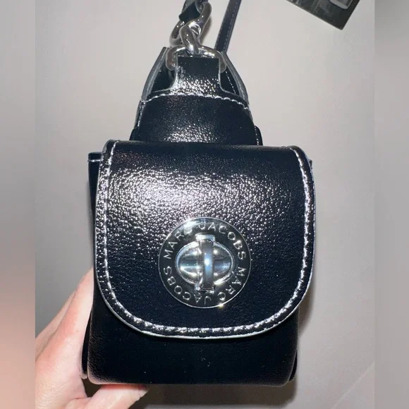 Marc Jacobs Signet Turnlock Leather Shoulder Bag â Pristine ⨠Retail: $458 - Picture 7 of 16